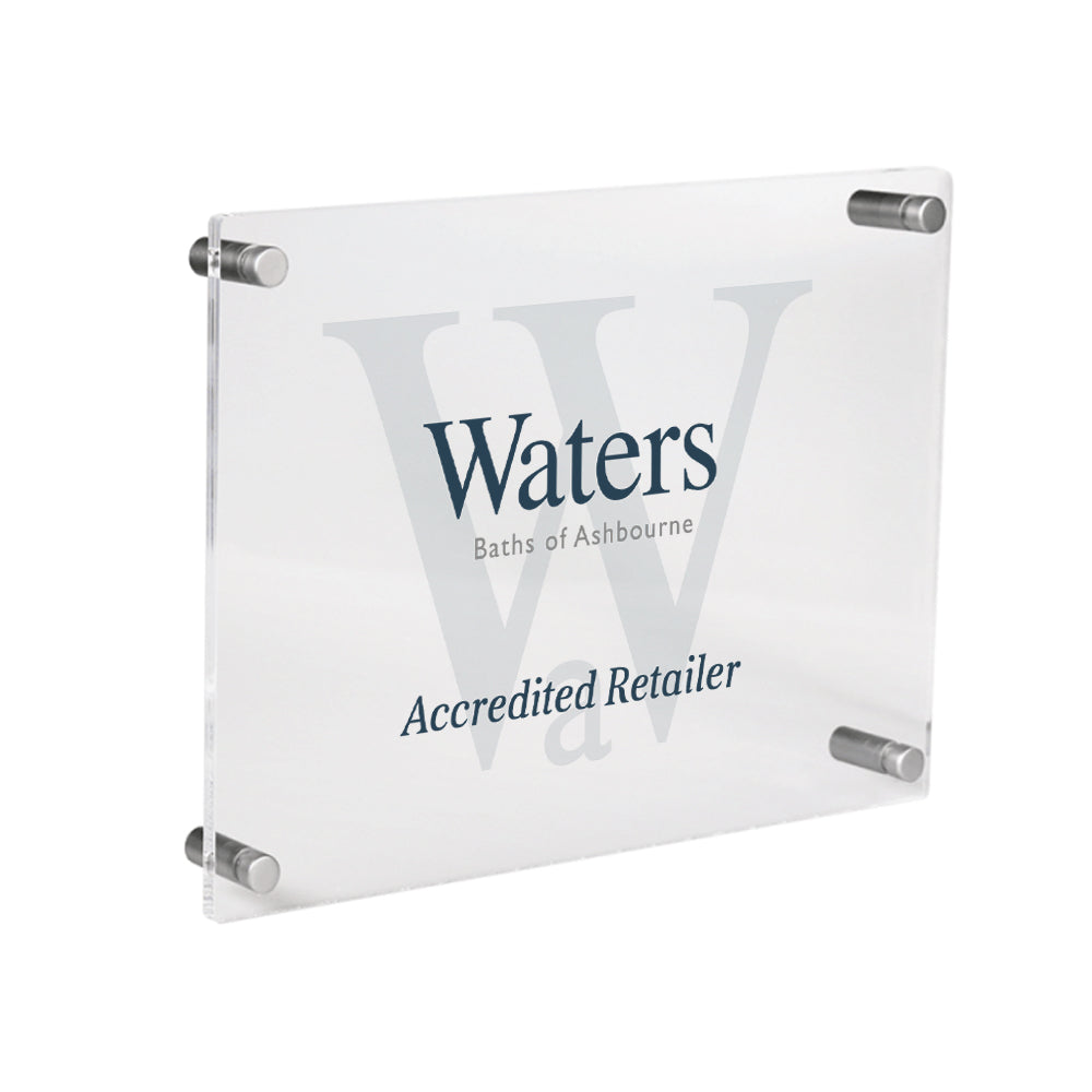 Accredited Retailer Wall Plaque